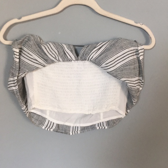 Hollister strapless crop top - Picture 4 of 6